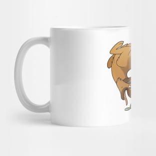 German Shepherd with Tin Cans Mug